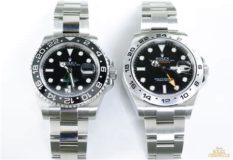 rolex explorer ii 42mm vs gmt master ii|rolex explorer 42mm review.